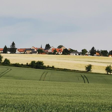 Ferienwohnung "Am Saalehaken" Gossitz エクステリア 写真